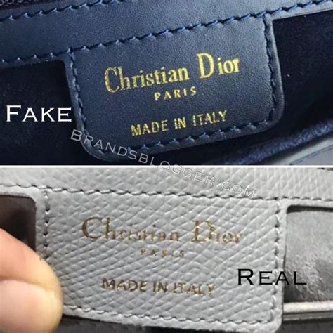 how to spot a fake dior wallet